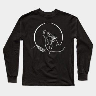 Awoo Wolf Long Sleeve T-Shirt